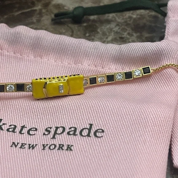 Kate Spade New York Novelty Hit The City Taxi Slider Bracelet - Picture 5 of 16